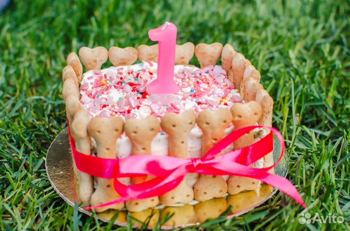 Торты для собак и кошек