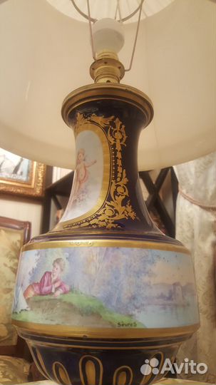 Лампа мануфактуры « Samson & C». XIX - век