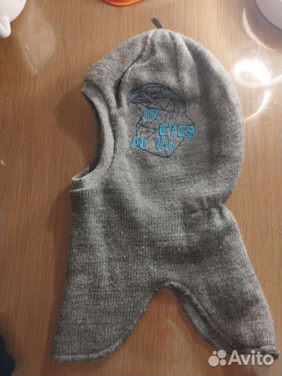 Шапка-шлем для мальчика