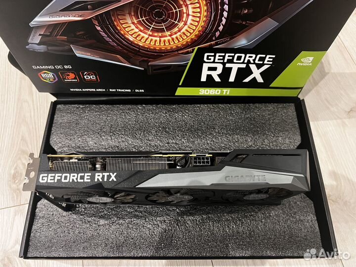 Видеокарта Gigabyte gaming 3060 ti днс