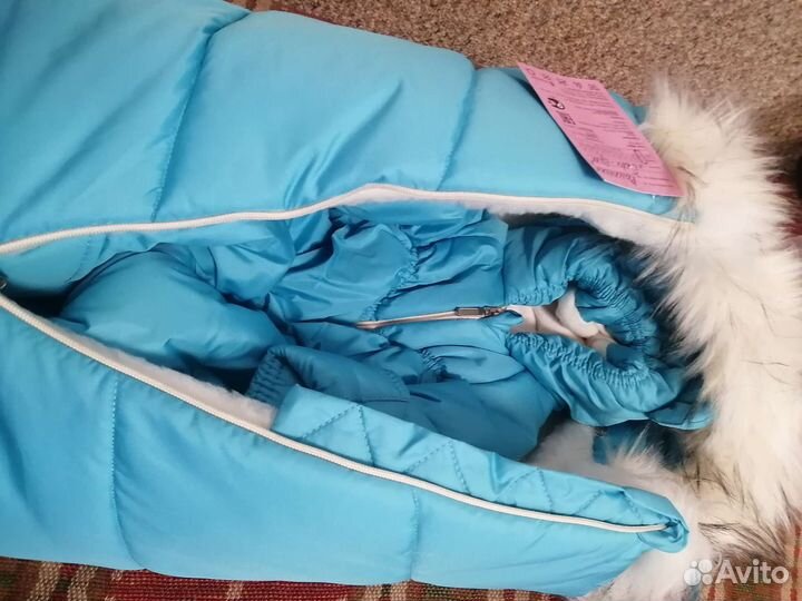 Конверт на выписку для мальчика зима