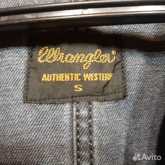 Джинсовая жилетка мужская Wrangler