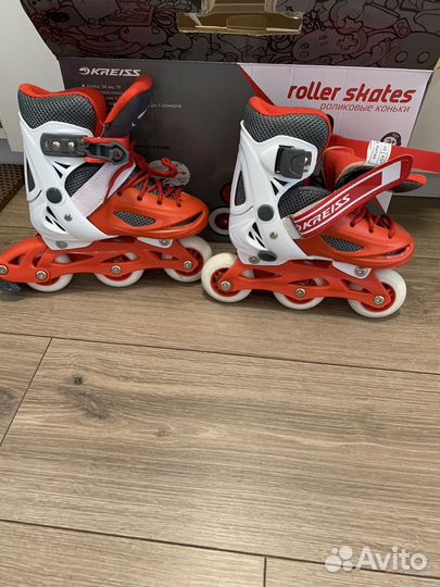 Роликовые коньки раздвижные 27-30р