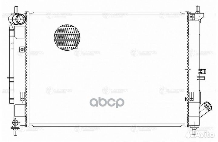 Радиатор hyundai elantra 15- 1.6/2.0 MT охлажде