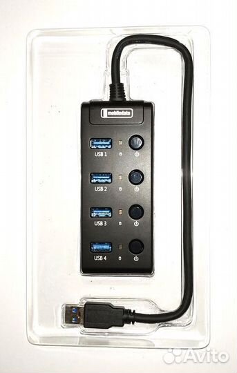 USB3.0 разветвитель Mobiledata HB-304