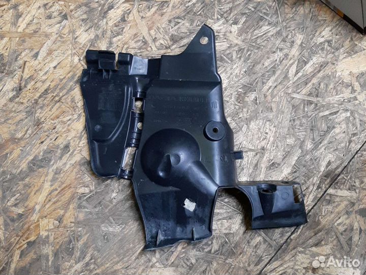 Пыльник двигателя левый Рено Дастер