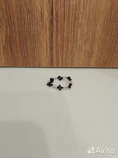 Кольцо из бисера