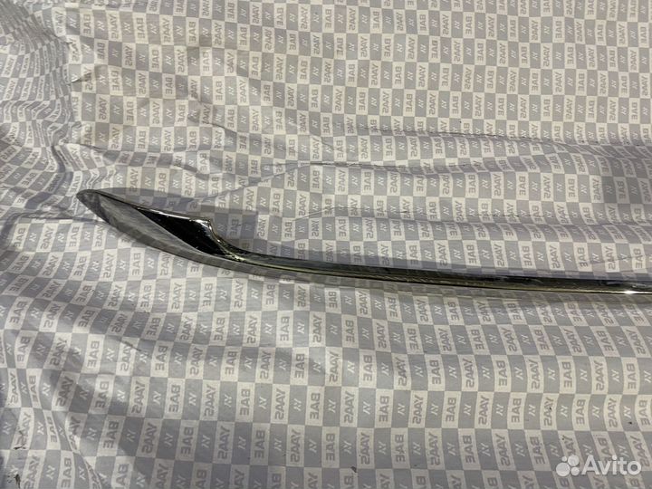Молдинг заднего бампера рено каптюр хром