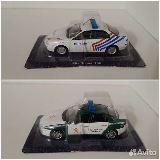 Полицейские машины мира 1:43