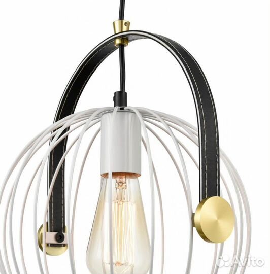 Люстра металл в гостиную лофт