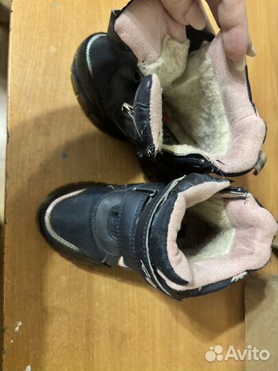 Ботинки для девочки зимние 24