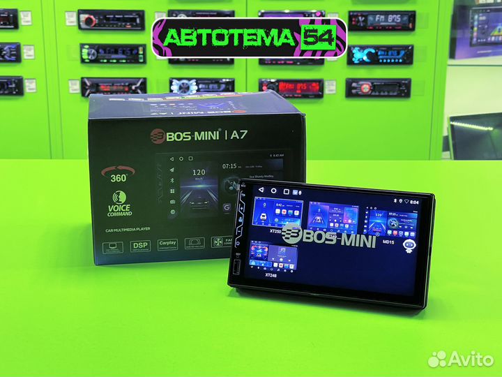 Магнитола 2din Bos-Mini A7 4+64gb