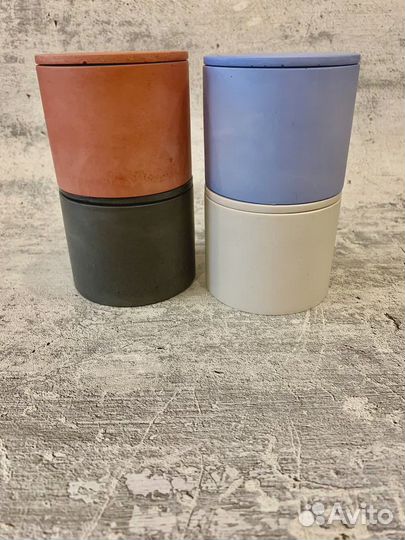 Гипсовый подсвечник