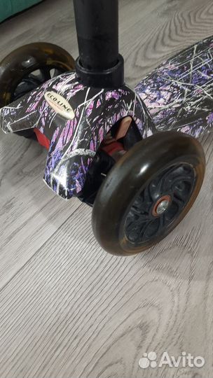 Самокат детский трехколесный бу