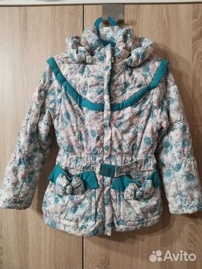 Куртка демисезонная для девочки 116