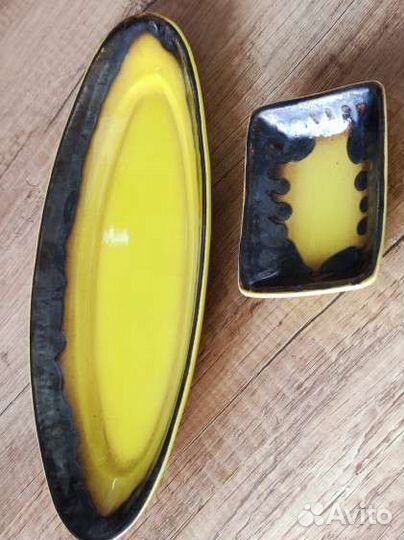 Тарелка для рыбы и соусник