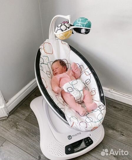Шезлонг для новорожденных 4moms mamaroo