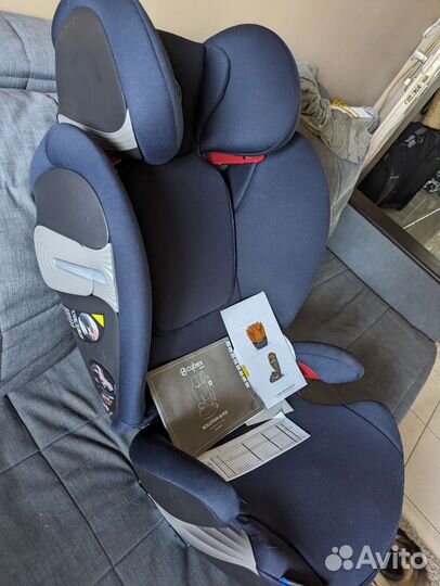 Детское автокресло 15-36 кг Cybex Solution S-Fix