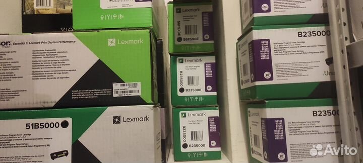 Оригинальные картриджи Lexmark