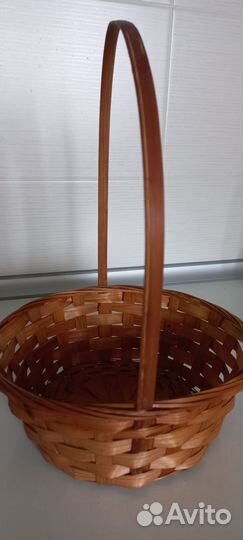 Корзина плетеная