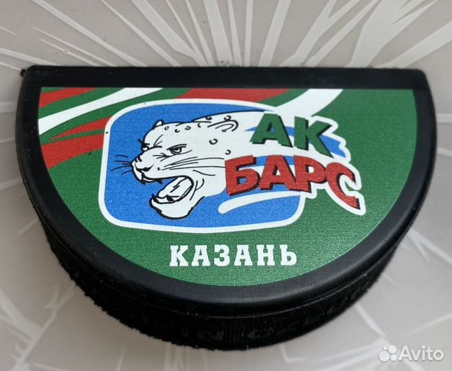 Шайба наклейка Ак Барс на стекло автомобиля