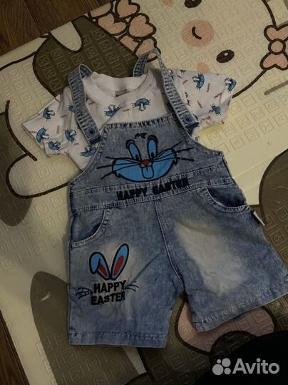 Детские вещи коробка 80-86 размер