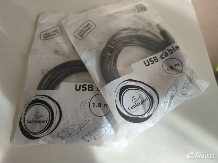 USB кабель Cablexpert 1.8 м (папа-папа)