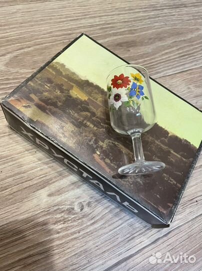 Хрустальные рюмки СССР