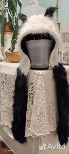 Шапка панда