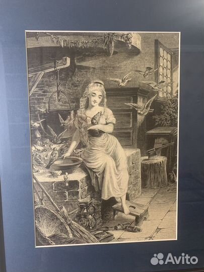 Старинная гравюра