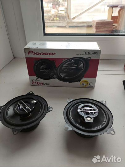 Колонки pioneer TS-G1030S 4/10 210w