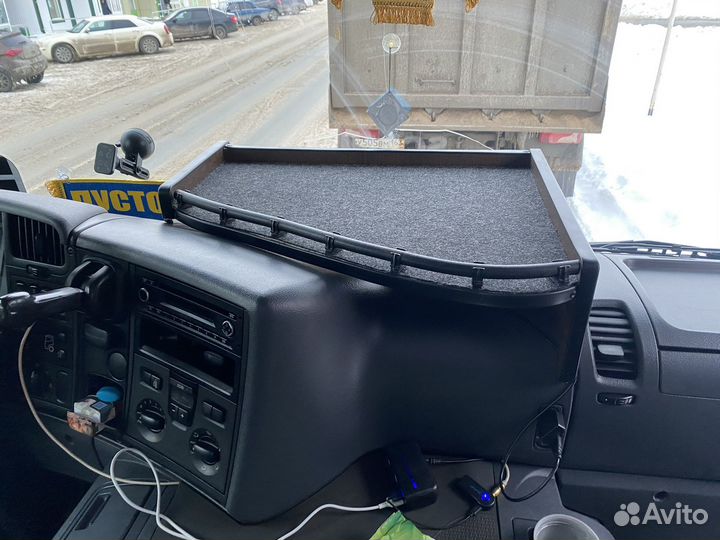 Полка на панель scania 5 series