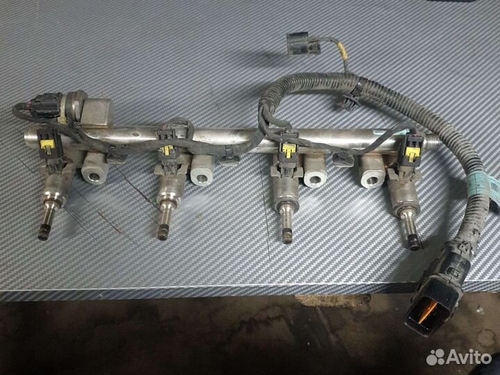 Топливная рейка(рампа) киа оптима 4 2.4