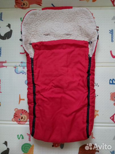 Зимний конверт в коляску (санки)