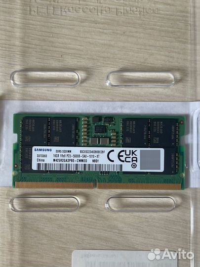Samsung DDR5 16GB 5600Mhz sodimm