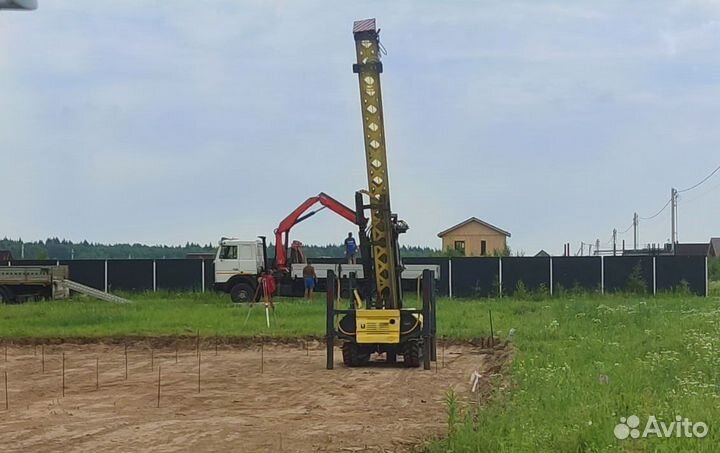 Жб сваи. Фундамент из свай. Забивные сваи