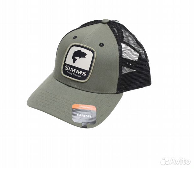 Кепка Simms Bass Patch Trucker (Olive)