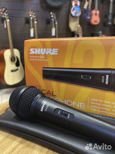 Микрофон проводной Shure SV200-A