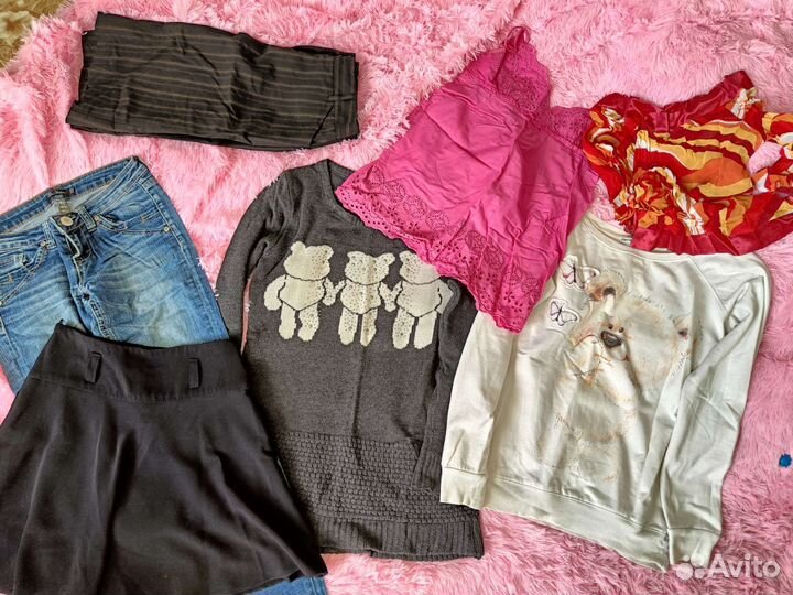 Вещи пакетом на девушку 40 42