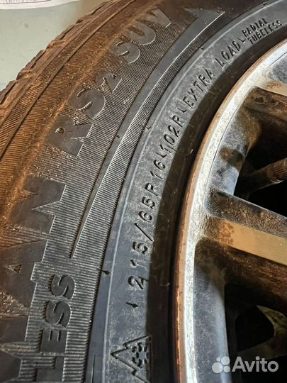 Колеса в сборе r16 зимние