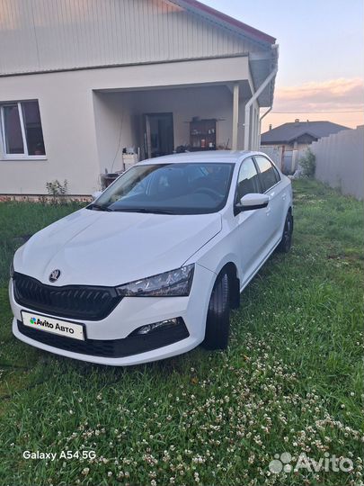 Skoda Rapid 1.6 МТ, 2021, 40 000 км