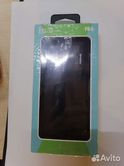 Внешний аккумулятор PB-5 10000mAh черный ISA