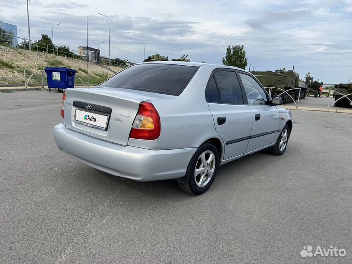 Hyundai Accent 1.5 AT, 2008, 100 000 км