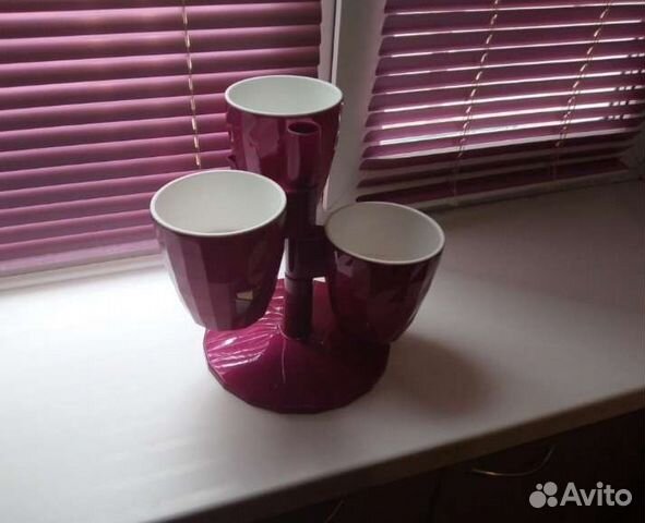 Горшки цветочные 2 шт