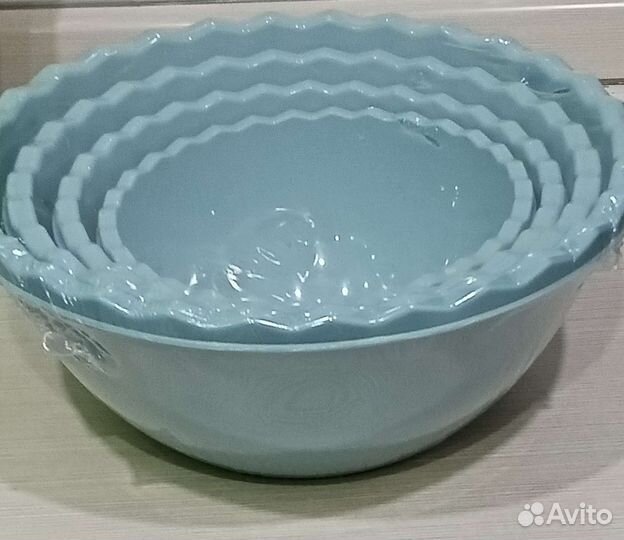 Наборы мисок из 4шт. Новые