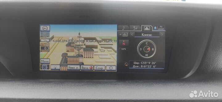 2023г. Навигация Toyota и Lexus Gen.7, USB