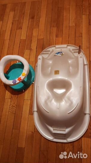 Ванночка и горка для купания