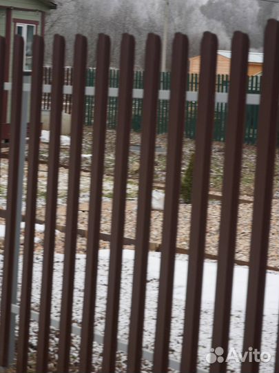 Заборы из профнастила доставка монтаж 1-2 дня