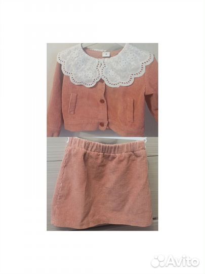 Детская одежда для девочек 80 86
