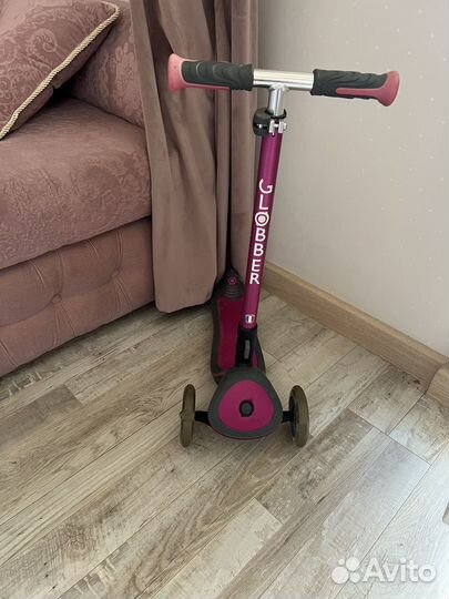 Самокат трехколесный globber